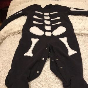 Skelton Halloween costume. Never worn. Size 18 Months